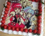 ハピネスチャージ プリキュア ケーキ作り方16写真
