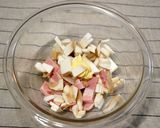 簡単♬【ベーコンとエリンギの混ぜご飯】作り方2写真