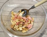 簡単♬【ベーコンとエリンギの混ぜご飯】作り方3写真