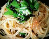 痩せるぞ！オクラ塩昆布の混ぜるだけパスタ作り方5写真