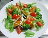 ポーチドエッグと野菜たち作り方2写真