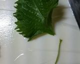 梅しそ入り＊ささみフライ作り方1写真