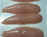梅しそ入り＊ささみフライ作り方8写真