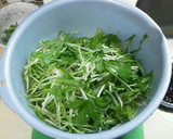 簡単!!もやしと水菜のゴマ和え♪作り方2写真