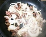 手抜きランチに！ひき肉の簡単うどん作り方1写真