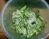ホタテとセロリのゴマ塩昆布☆作り方2写真