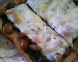 昆布豆onチーズトースト作り方2写真