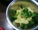 美味(^-^)vツナブロポテトサラダ作り方4写真