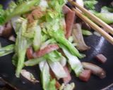 ダシダで・野菜炒め(スパム入り)作り方5写真