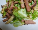 ダシダで・野菜炒め(スパム入り)作り方6写真