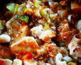 ピリ辛ゴマ味噌豆腐丼☆作り方5写真