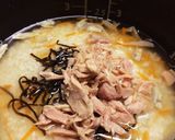 ツナと塩昆布の炊き込みご飯作り方2写真