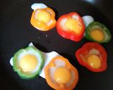 ウズラの卵でお花の目玉焼き作り方4写真