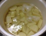 粉ふきいものたっぷり甘辛ミンチ作り方1写真
