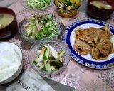 さっぱり薬味の和なサラダ～亜麻仁油かけ～作り方3写真