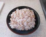 冷飯（麦飯）でリゾット（カルボナーラ風）作り方1写真