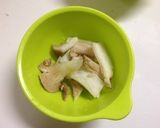 豚肉と白菜の卵丼作り方2写真
