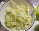 豚肉と白菜の卵丼作り方4写真