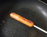 フランクフルトを使ったホットドック作り方1写真
