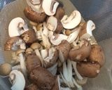 ピリリと★きのこの柚子胡椒パスタ作り方1写真