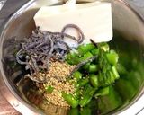 5分で美味しい♡アスパラと昆布の白和え作り方3写真