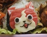 妖怪ウォッチ★ジバニャン&ウィスパー弁当作り方1写真