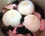お鍋におまかせ！新玉ねぎのまるっとスープ作り方4写真