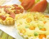 レンジで簡単♡米粉のピザ風蒸しパン♡作り方6写真