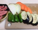 魚焼きグリルでお一人様、焼肉！作り方1写真