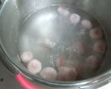 いちご白玉とバニラアイスいちごソースかけ作り方2写真