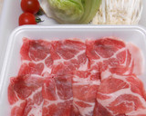 豚切り落とし肉焼きの、えのきソースかけ作り方1写真