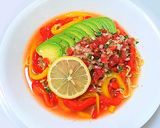 サルサソース風 メキシカンな冷やし中華作り方7写真