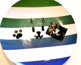 ゆで卵でお父さん♪ソフトバンクの白い犬♪作り方3写真