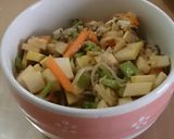 簡単!残り物でタケノコご飯♪作り方3写真