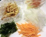 野菜たっぷり♡凍トマトの梅風味和風冷麺作り方3写真