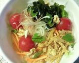 野菜たっぷり♡凍トマトの梅風味和風冷麺作り方10写真