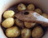 新ジャガのそぼろ甘辛煮作り方4写真