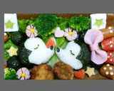 キャラ弁★ ミッキー&ミニー作り方8写真