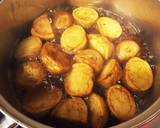新じゃが、揚げ煮。作り方5写真