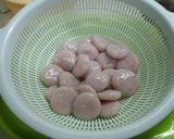 いちご白玉とバニラアイスいちごソースかけ作り方4写真