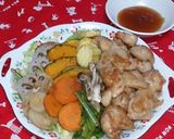 鶏肉と野菜の甘酢あんかけ作り方7写真