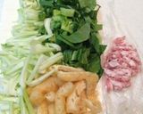にんにく＆ダシダ☆豚とチンゲン菜のお浸し作り方1写真