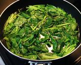 ほうれん草のたまご炒め作り方2写真