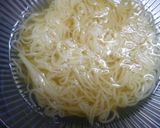 スパム・ゆで卵・野菜の冷麵作り方5写真