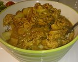 簡単☆カレー丼お蕎麦屋さん風♪作り方7写真