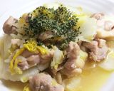 シャキシャキ白菜と鶏肉塩麹の蒸し焼き作り方3写真
