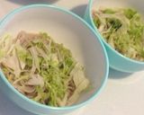 タケノコとスモークチキンのサラダピビン麺作り方3写真