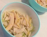 タケノコとスモークチキンのサラダピビン麺作り方4写真
