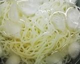 ズッキーニの柚子胡椒ソテーde夏の冷麺作り方5写真
