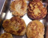 食べ応えアリ！豆腐入りハンバーグ作り方5写真